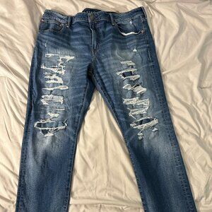 American Eagle Airflex athletic skinny jeans - 40x30